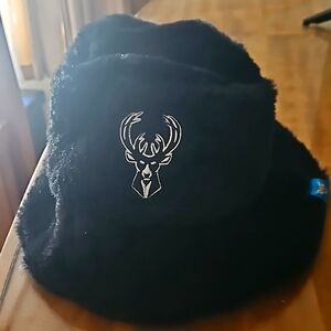 Milwaukee bucks bango fur bucket cap